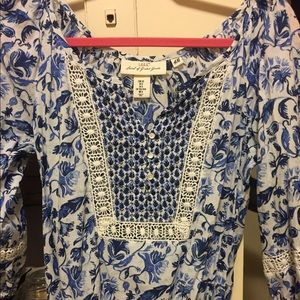 H&M peasant top
